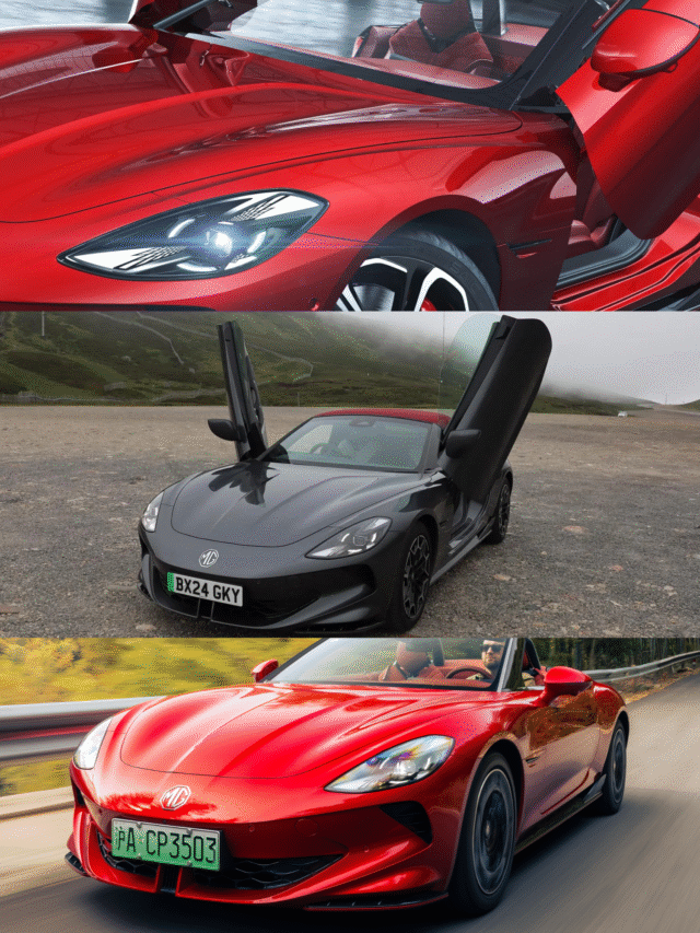 MG Cyberster EV: A Bold Electric Roadster That Blends Style and Speed