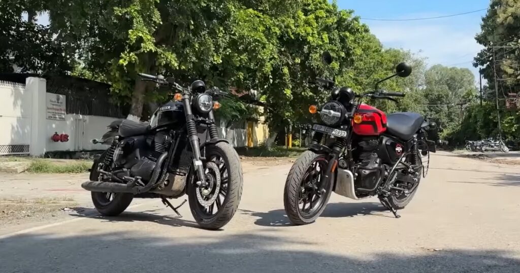 Yezdi Roadster 2025 vs Royal Enfield Hunter 350 2025