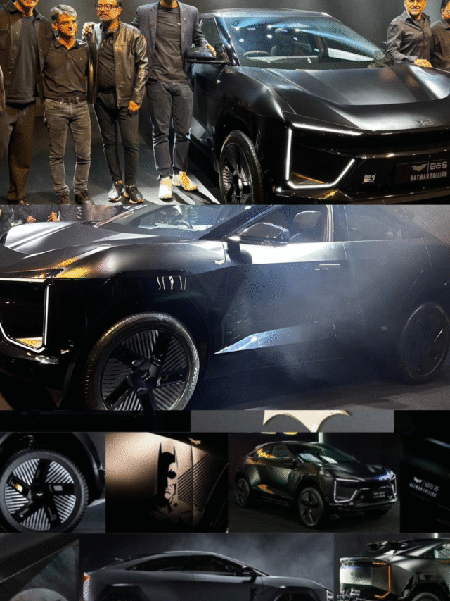“India’s First Bat-Ride: Mahindra BE 6 Batman Edition Unveiled!”