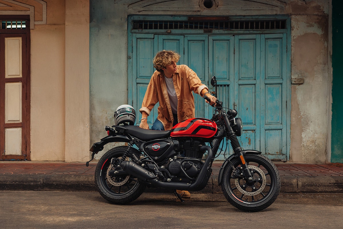Royal Enfield Hunter 350 Graphite Grey