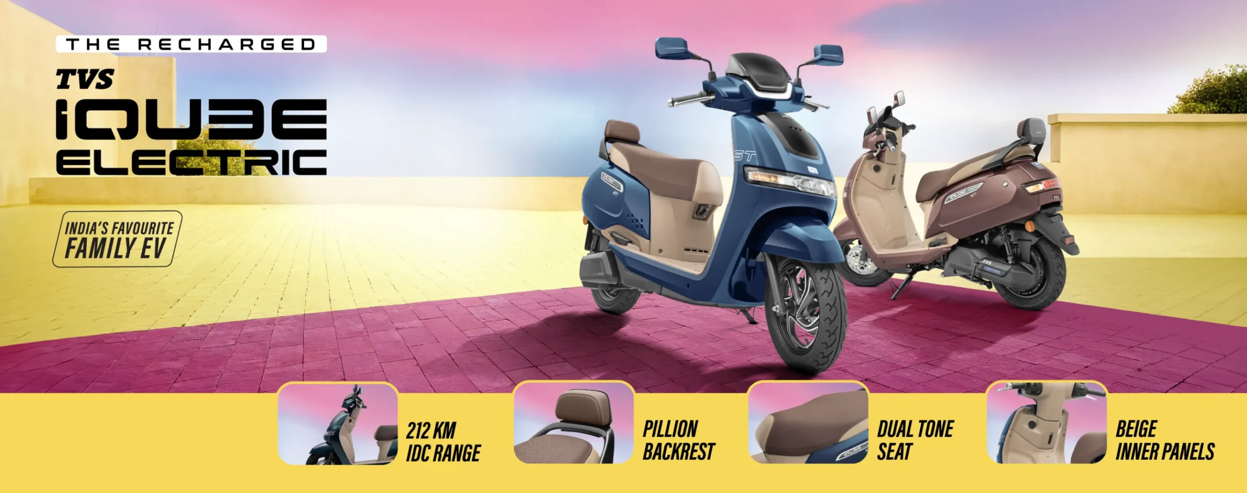 TVS iQube Smart Electric Scooter 2025