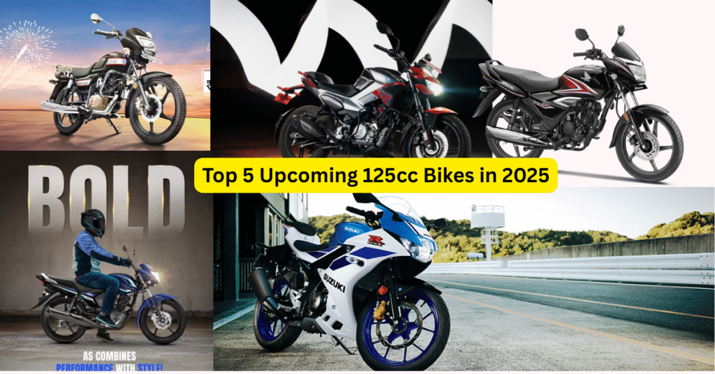 Top 5 Upcoming 125cc Bikes