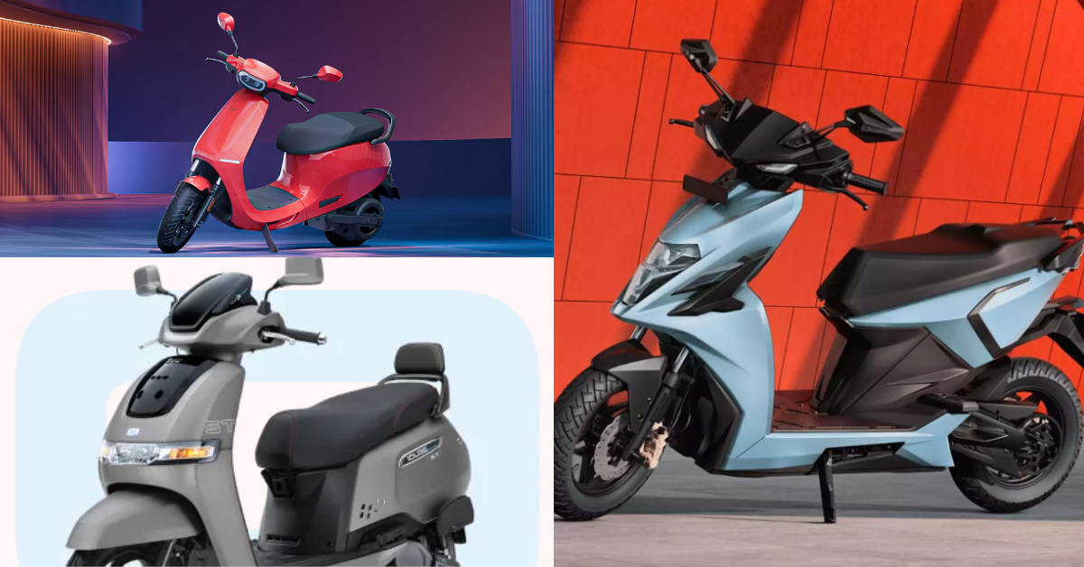 Top Electric Scooters with Best Range in India 2025