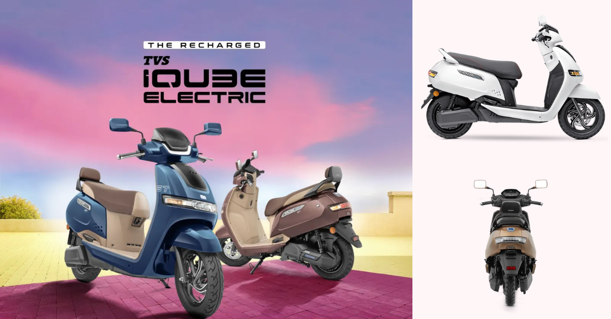 TVS iQube Smart Electric Scooter 2025