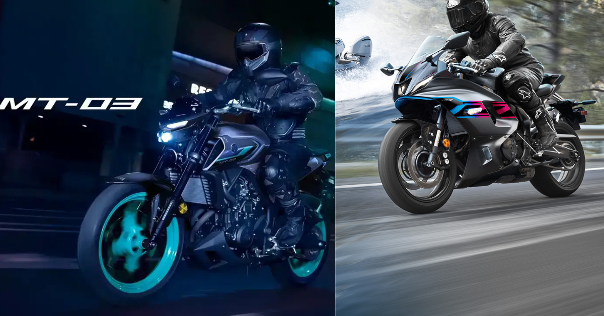 Yamaha R3 2025 and Yamaha MT‑03 2025