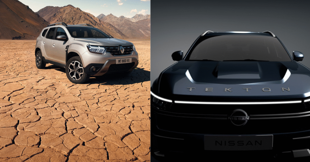 Nissan Tekton Vs Renault Duster