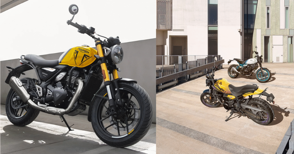 Triumph Speed 400 Vs Royal Enfield Guerrilla 450