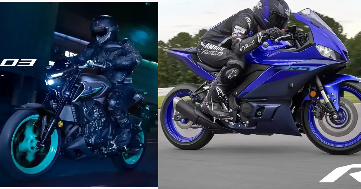 Yamaha R3 2025 and Yamaha MT‑03 2025