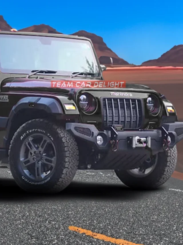 Mahindra Thar 2024: Bold Look & Power-Packed Engine!